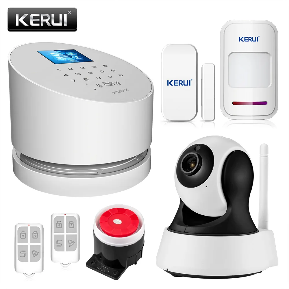 KERUI W2 GSM Wifi PSTN Alarm Systems Security Home Home Burglar