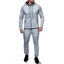 Tracksuit For Men 2 Pieces Set New Fashion Jacket Sportswear Men Tracksuit Hoodie Spring Autumn Men Brand Clothes Hoodies+Pants
