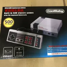Coolbaby RS-37 ТВ ручные плееры игровая консоль Встроенный 500 классические игры двойной геймпад управления PAL+ NTSC Nes игры