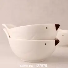 Креативная посуда, керамическая чаша, прекрасная миска с изображением птиц, качественная костяная китайская, горячая распродажа