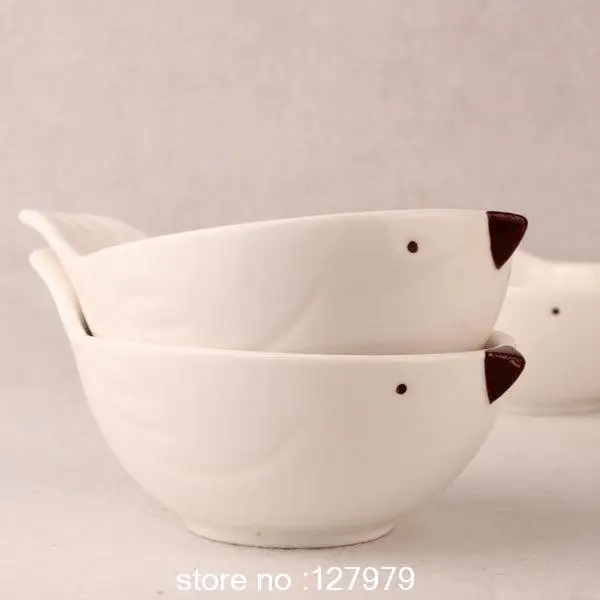 

Creative tableware, ceramic bowl, lovely birds bowl, Quality bone china, Hot sale!!