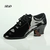 MEN SHOES Dance Shoes Ballroom Latin Shoes Imported Comfortable Insole Sweat Deodorant Imported Patent Leather Heel 4.5 cm Hot 1