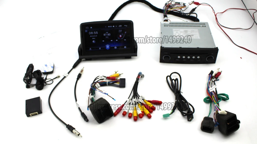 Top Liislee Android For Peugeot 307 2001~2014 Stereo Car Radio BT Wifi Camera Carplay GPS Navi Map Navigation System Multimedia 12