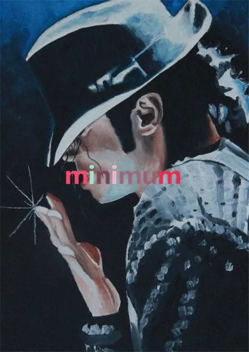

Diamond Embroidery Home Decor Painting 5D DIY Diamond Painting Michael Jackson Pattern Cross Stitch