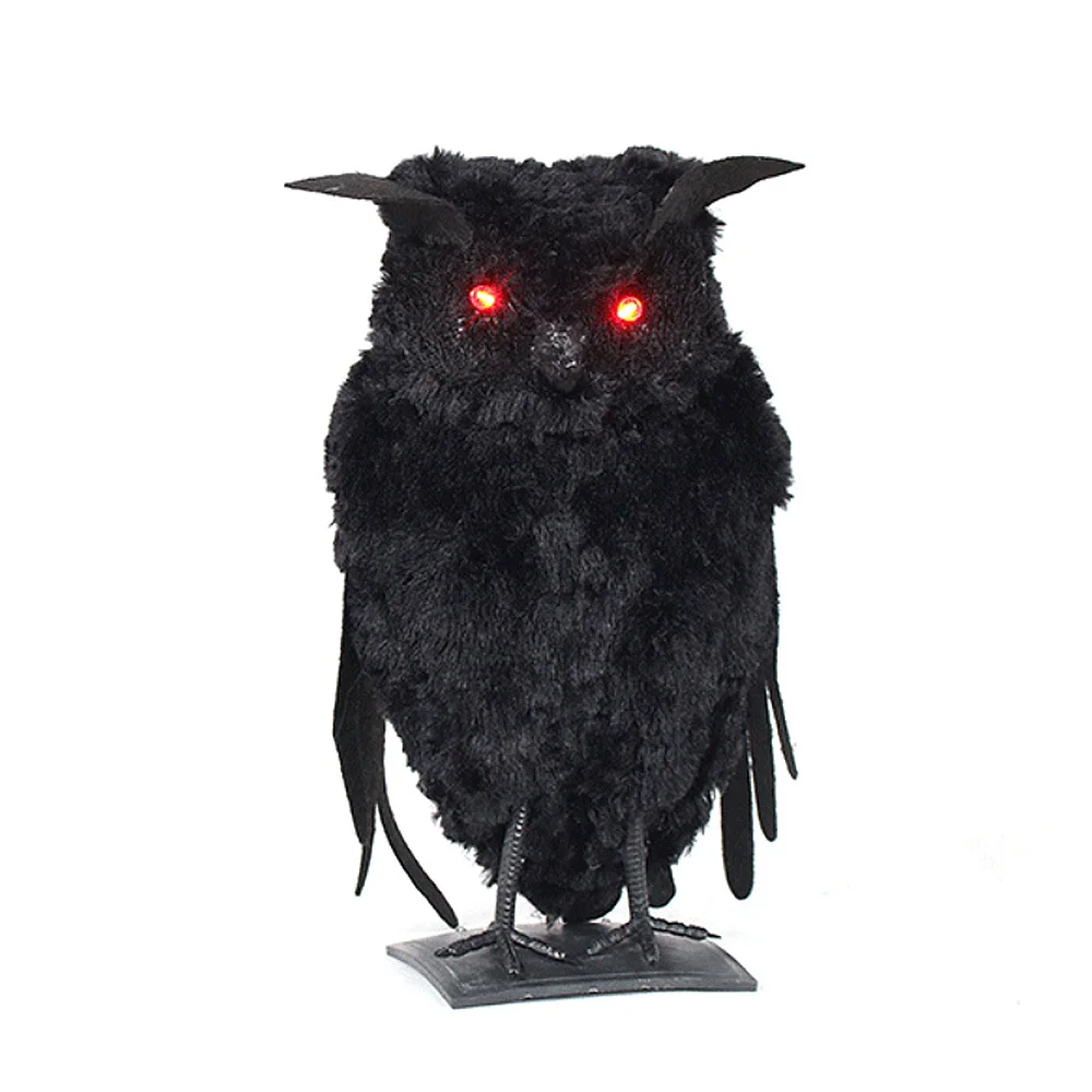 

Artificial Animal Props for Halloween Party Decoration with Luminous Eyes