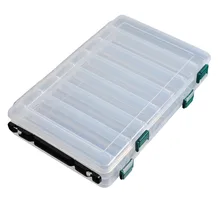 PP и ABS пластиковый контейнер для рыболовных приманок крючок приманки снасти ящик для хранения Контейнер красивый внешний вид#4D25