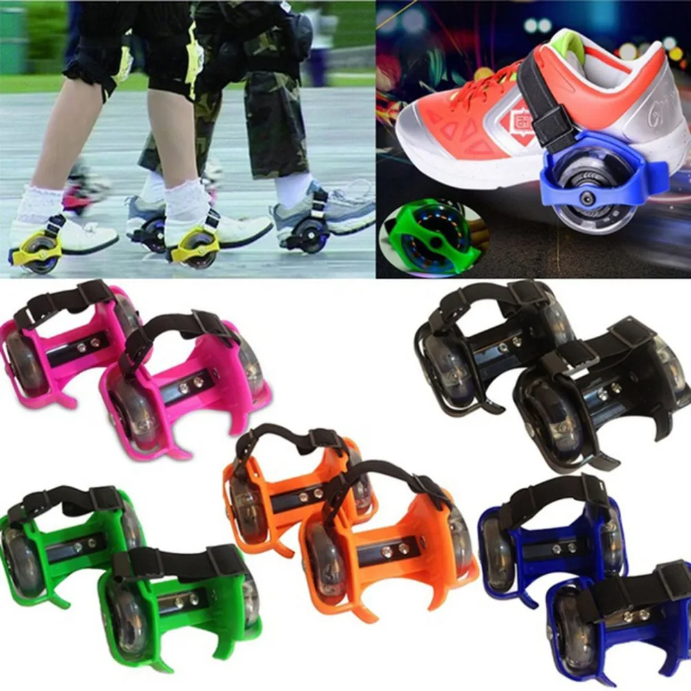 Новые мигающие роликовые детские роликовые ботинки роликовые коньки мужские женские одноколесные детские ботинки Heelys Wheel детская обувь