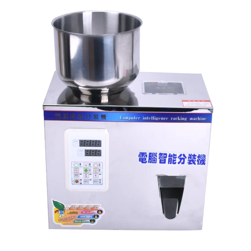 1pcs 2-100g tea Packaging machine grain filling machine granule medlar automatic salt weighing machine powder seedfiller