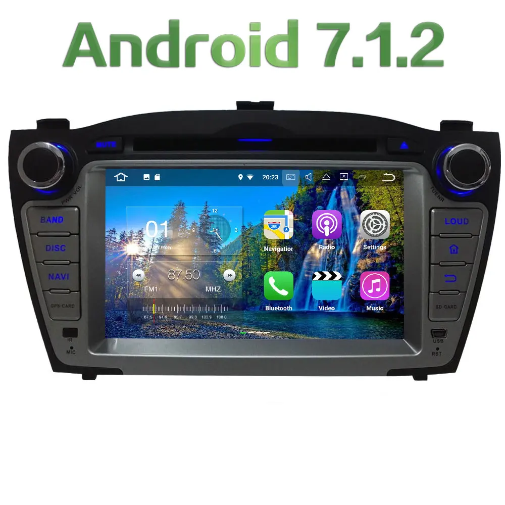 7 2GB RAM Quad Core Android 7 1 2 4G WiFi SWC BT Multi Car DVD