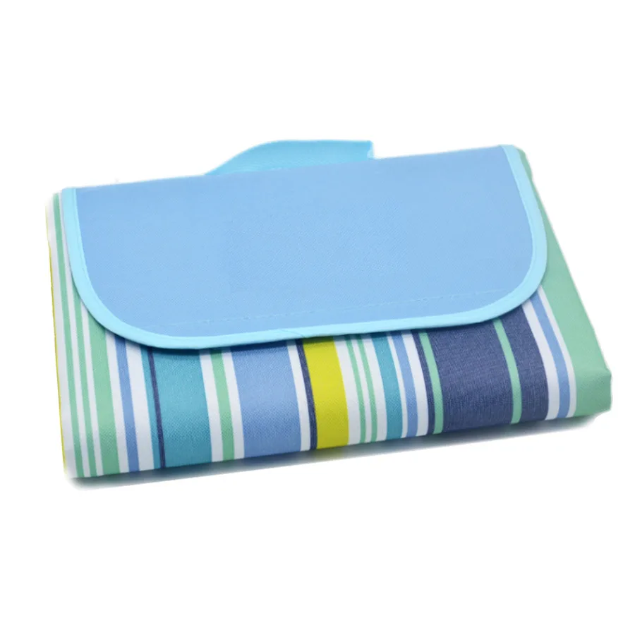 VILEAD 200*145 سنتيمتر التخييم حصيرة الزاحف مقاوم للرطوبة وسادة لطي مع 600D أكسفورد للتخييم التنزه خيمة للشاطئ طفل الزحف