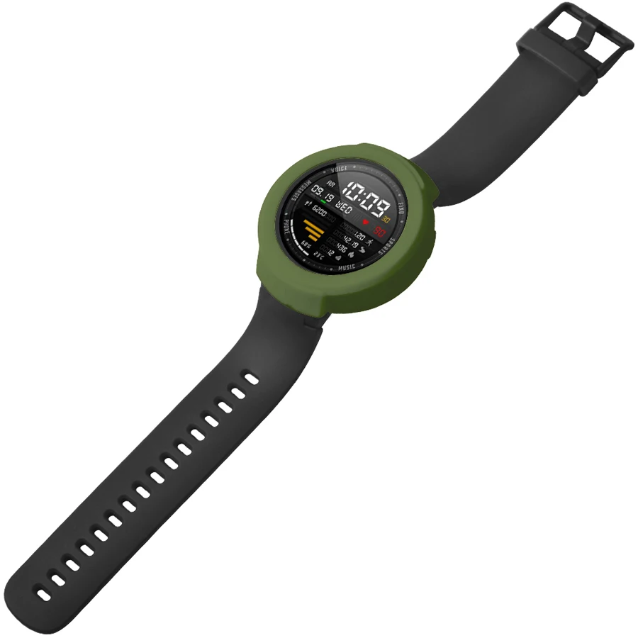 Мягкий силиконовый чехол для Xiaomi Huami Amazfit Verge Watch 3 многоцветный Полный Чехол для Huami Amazfit Verge 3