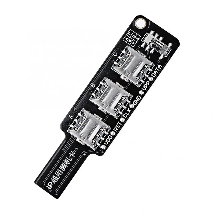3 in 1 Universal IP Test Card For iPhone/Android Signal Testing Tool Mobile Phone SIM Test Card SIM Card Test Cell Phone Signal