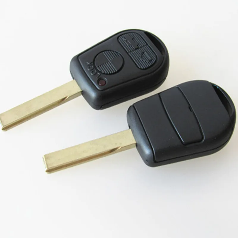 Пустой ключ дистанционного ключа оболочки 3 боты Flex Замена кабеля для BMW M3 E46 318ti 328is 540i 740i 750iL 528i 840Ci 850C с пластиковый коврик