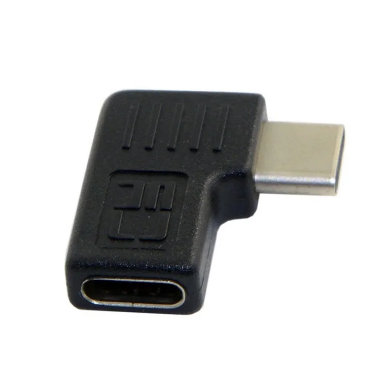 

90 Degree USB 3.1 Type C Female To Male USB-C Converter Adapter For Smart Phone