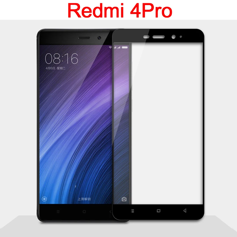 Tempered Glass For Xiaomi Redmi Note 4 4X Redmi 4 Pro Full Cover Screen Protector For Xiaomi Redmi Note 4 4X 4 Pro Glass Tomkas  (1)