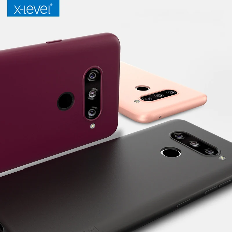 

For LG V40 V30 V20 Phone Case X-Level Super thin Slim Soft Tpu Frosted Matte back cover shell For LG V30 V40 Phone Case fundas