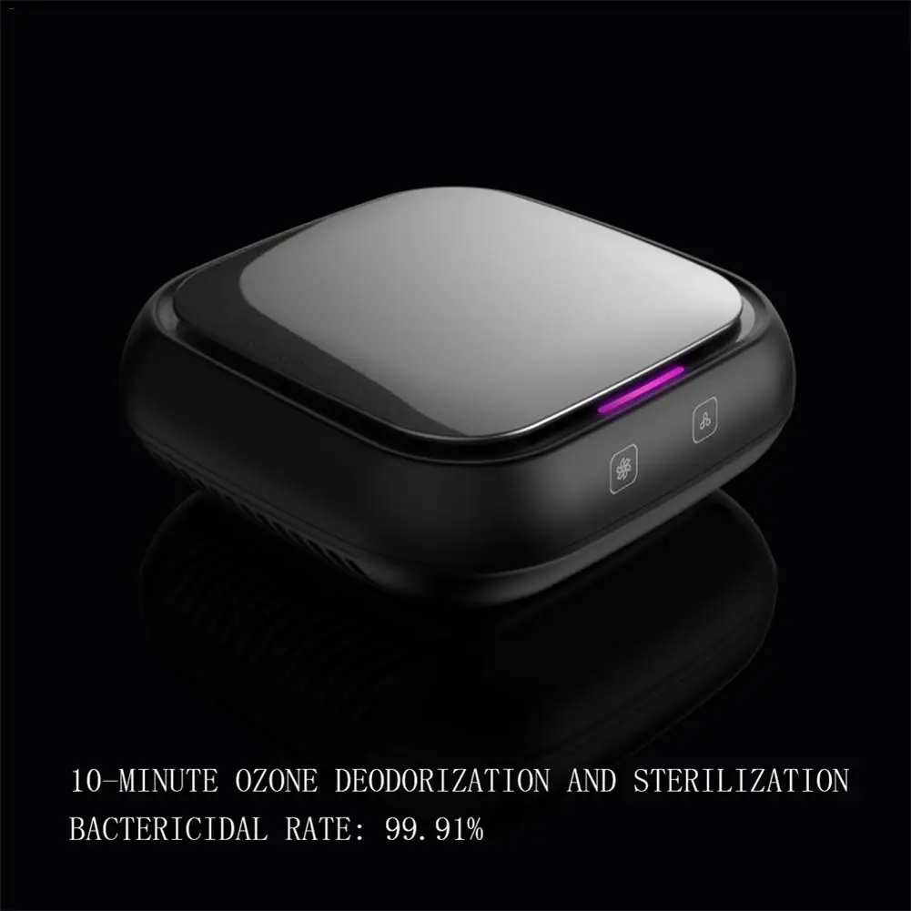 Car Accessories Air Purifier With Filter Formaldehyde Cigarette Smoke Odor Smart Purifying Double Ball Bearing Fan Air Purifier