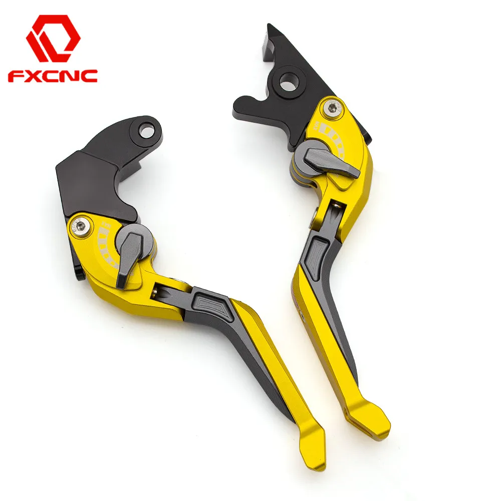 

FOR YAMAHA XT660 Z TENERE DM02 2008-2014 2013 2012 CNC 3D Rhombus Aluminum Motorcycle Folding Extendable Brake CLutch Levers