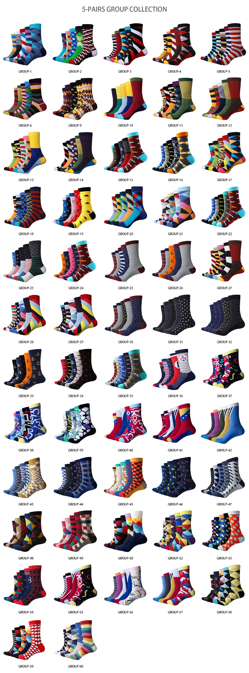 5-PAIRS GROUP COLLECTION