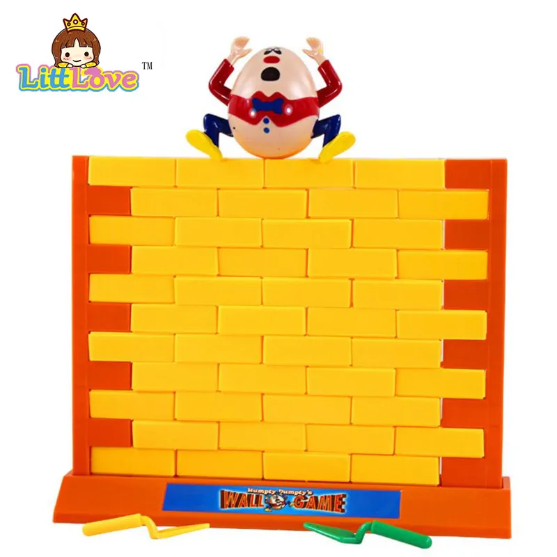 Gioco Demolisci Il Muro Humpty Dumpty 3D, Giocattolo In Legno Per Bambini, Gioco Di Intelligenza Per Famiglie