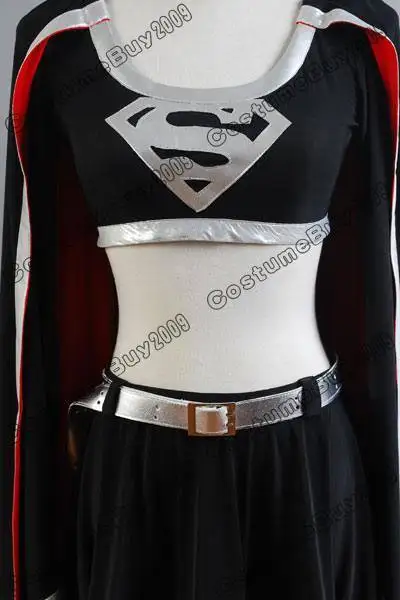 DC Comics Evil Supergirl Cosplay Costume Adult Women Girls Halloween Carnival Costumes