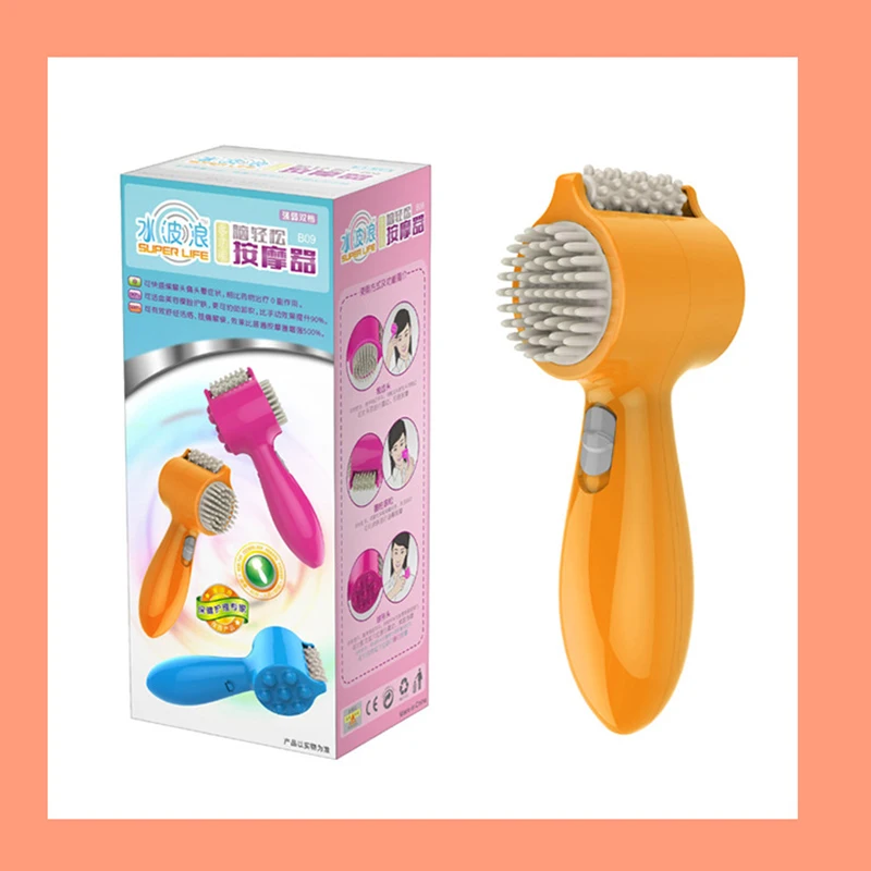 

1 Pcs Cervical Head Massage Electric Roller Hammer Multi-Function Massager JS88