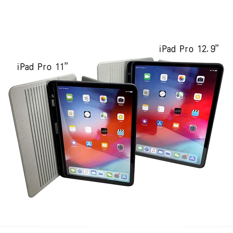 Soft Tablet Protective Cover Case Tablet Frosted PU Leather Flip Cover For ipad Pro 11 Inch Sleeve Full Protector Sleeve Bag (2)