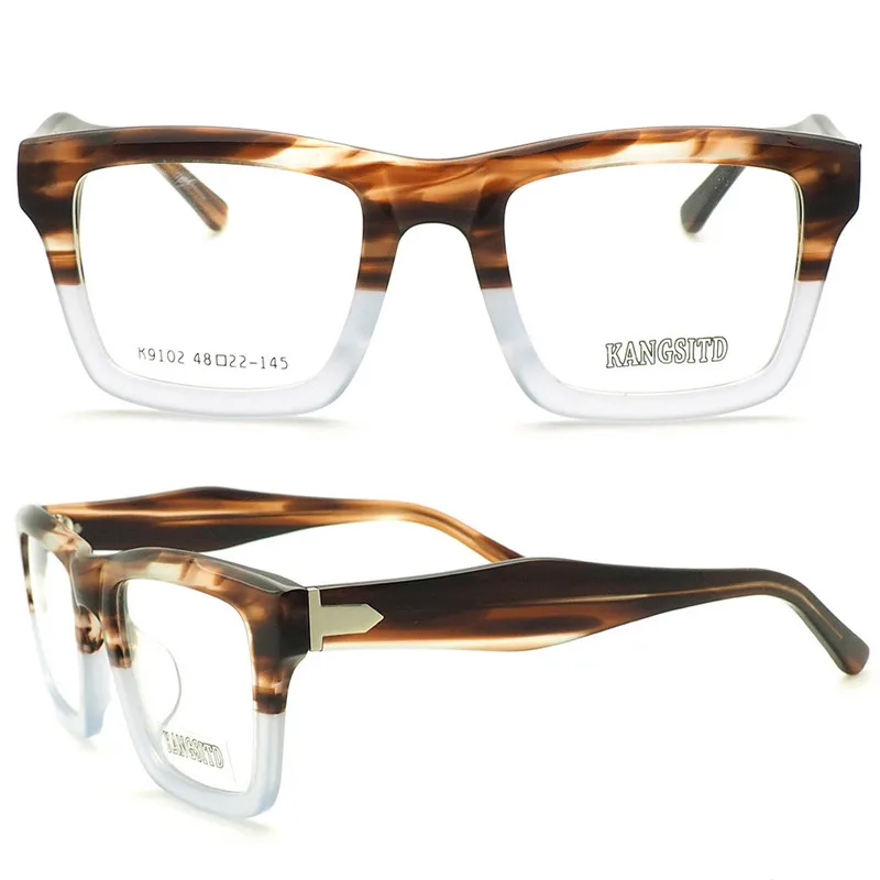 Модные унисекс ретро очки с полной оправой ацетат прогрессивные мульти-фокальные линзы оптическая оправа Очки для чтения