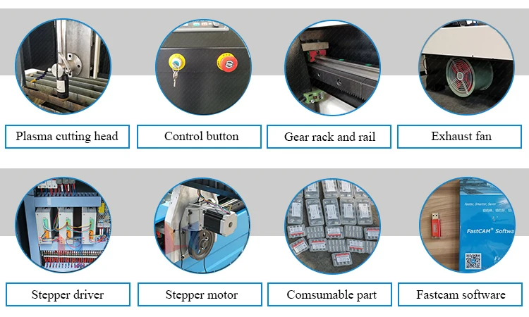 1530 cnc plasma cutting machine-4