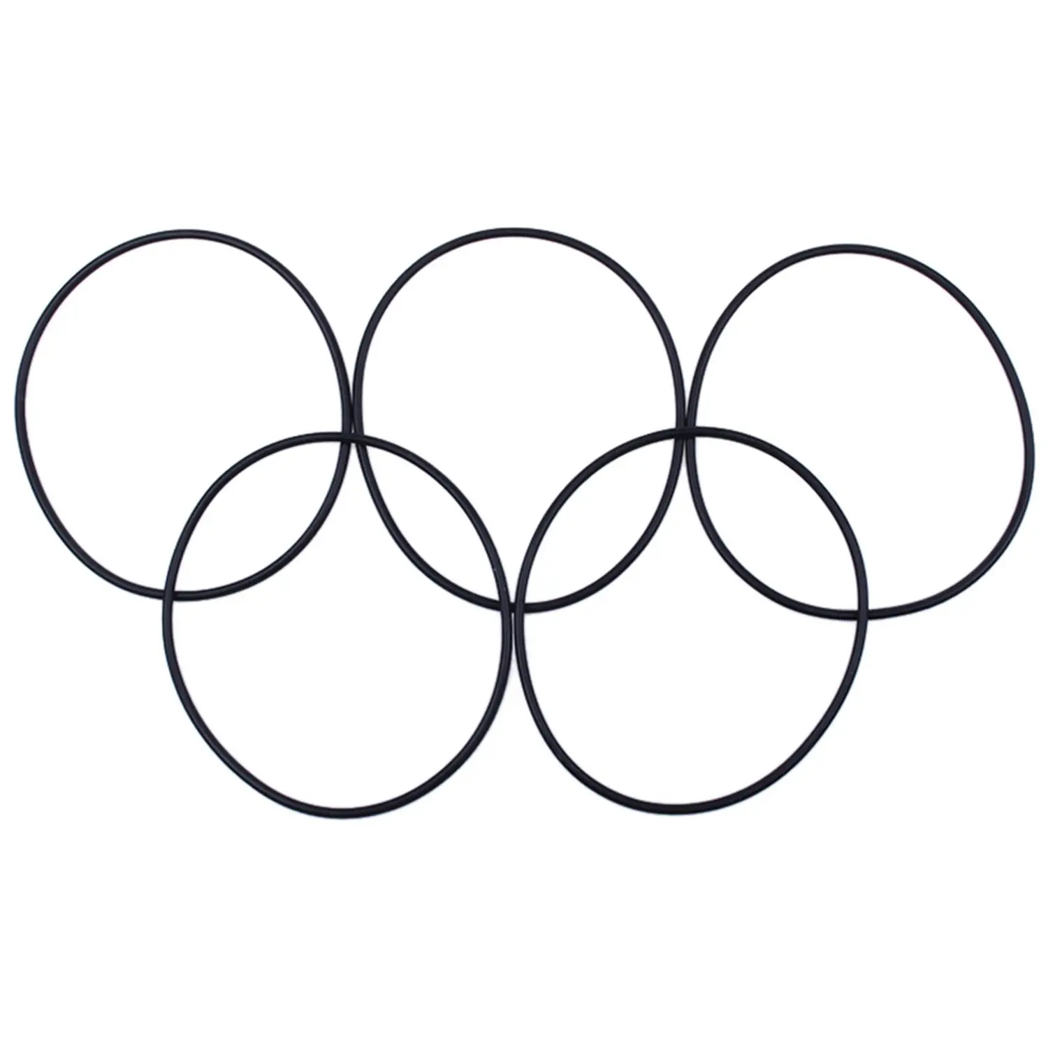 

EWS-125 mm x 3.5 mm rubber seal O-rings gaskets black