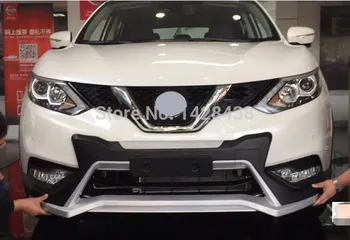 

Front + Rear Bumper Skid protector Guard For For Fit For new NISSAN QASHIQAI 2015 2016