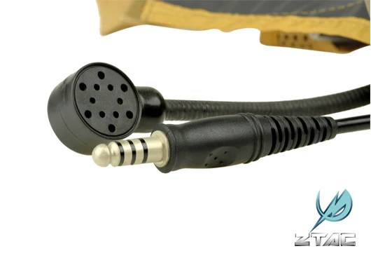 Z TAC Selex TASC1 гарнитура с военным стандартным штекером тактические наушники (Z