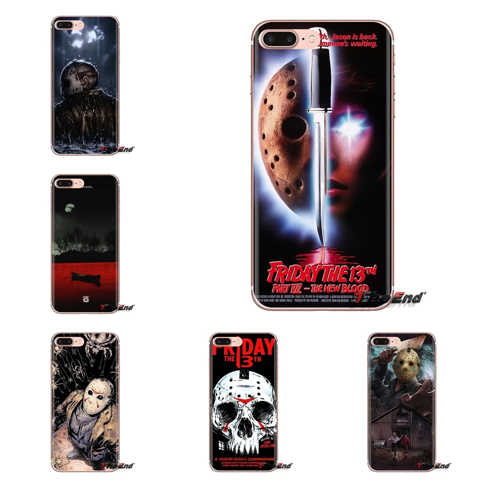 Для iPod Touch Apple iPhone 4 4s 5 5S SE 5C 6 S 7 8 X XR XS Plus MAX Джейсон Вурхиз пятница 13-я маска Чехол для