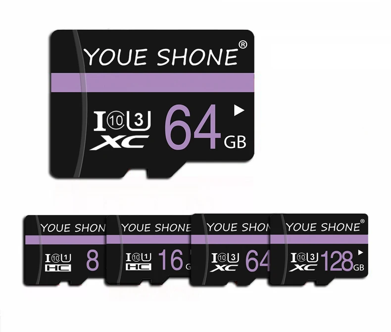 Высокоскоростные карты Micro SD класса 10, 32 ГБ, 16 ГБ, 64 ГБ, 128 ГБ, SDXC, 4 ГБ, 8 ГБ, SDHC, карта памяти, флеш-карты TF, Бесплатный SD адаптер