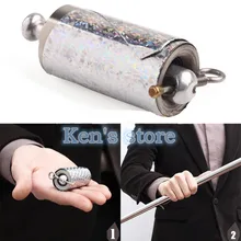 Free Shipping Appearing Cane Metal Silver Magic Stick Wand Magic Tricks Close Up Illusion Silk To Wand Magic Props Kid Best Gift цена Free Shipping Appearing Cane Metal Silver Magic Stick Wand Magic Tricks Close Up Illusion Silk To Wand Magic Props Kid Best Gift цены онлайн