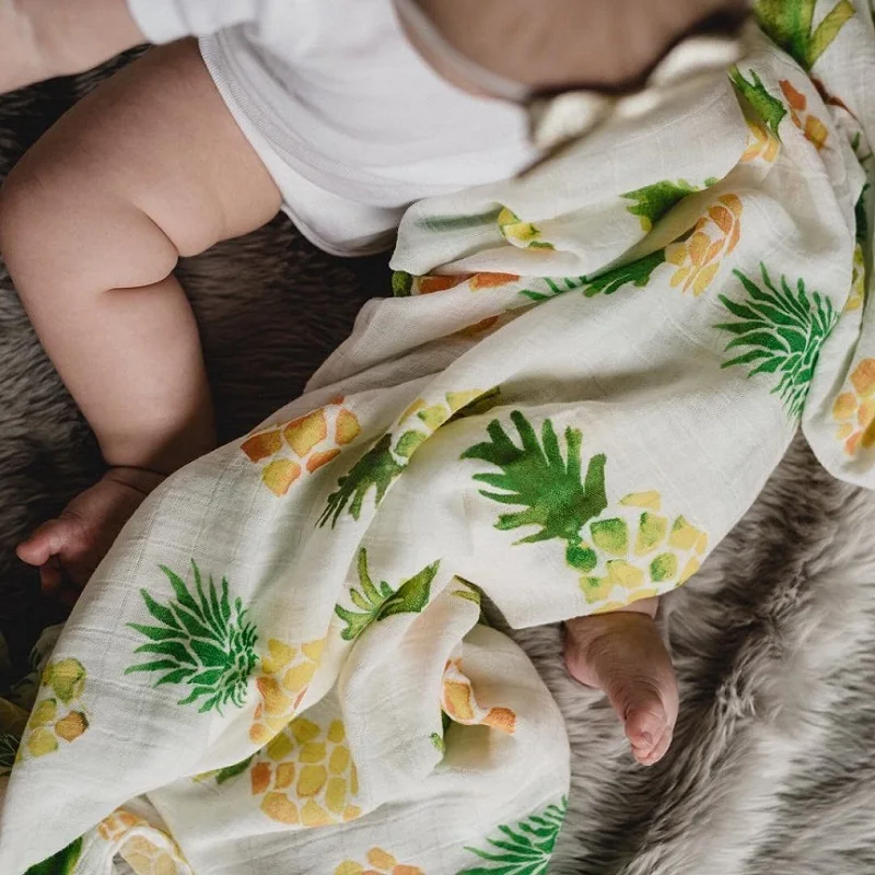 100% cotton muslin baby blanket swaddle wrap for newborn better soft babies blankets bedding bath towel swaddling 120*120cm