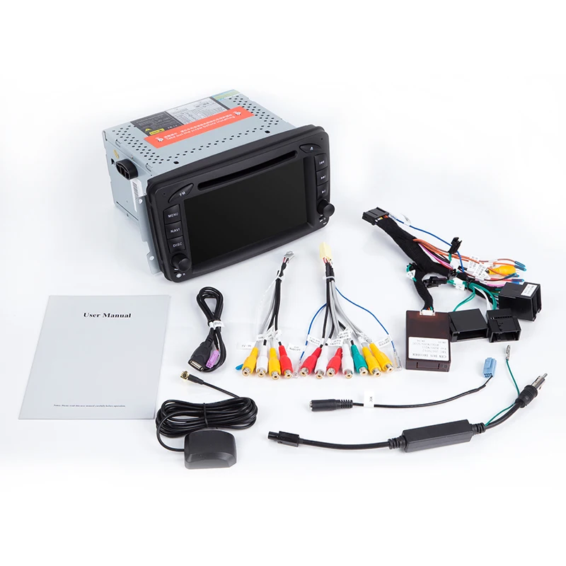 Cheap Android 8.1 4 Core Car DVD Player Multimedia Head Unit Navigation For Mercedes/Benz/W209/W203/Viano/W639/Vito Radio GPS Wifi FM 4