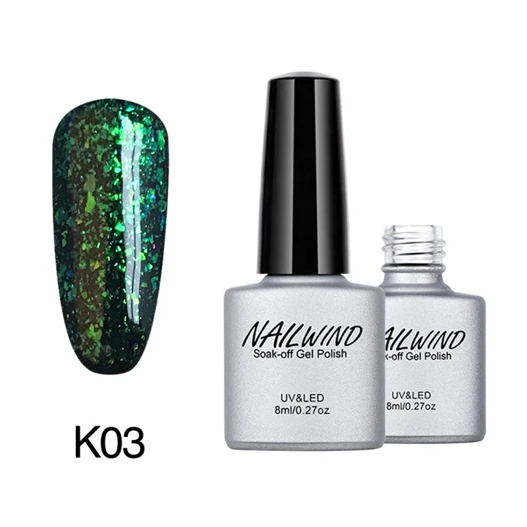 NAILWIND 8 мл УФ лампа гель для ногтей NDK01-10 лак для ногтей Перманентный растворимый лак для гель для дизайна ногтей лак - Цвет: 03