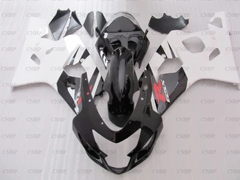 

GSX-R600 2004 - 2005 K4 Fairing GSXR750 05 Full Body Kits GSXR600 04 White Black Motorcycle Fairing