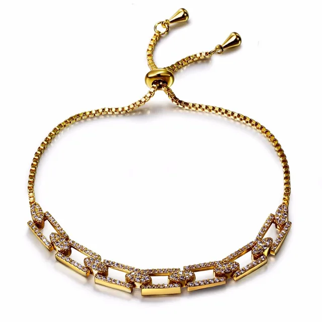 Excellent Design Bracelet Fast Delivery Awesome Bracelets For Women Excellent Design Bracelet Fast Delivery Awesome Bracelets For Women Can Adjust Size Rectangular Shape Link Chain
