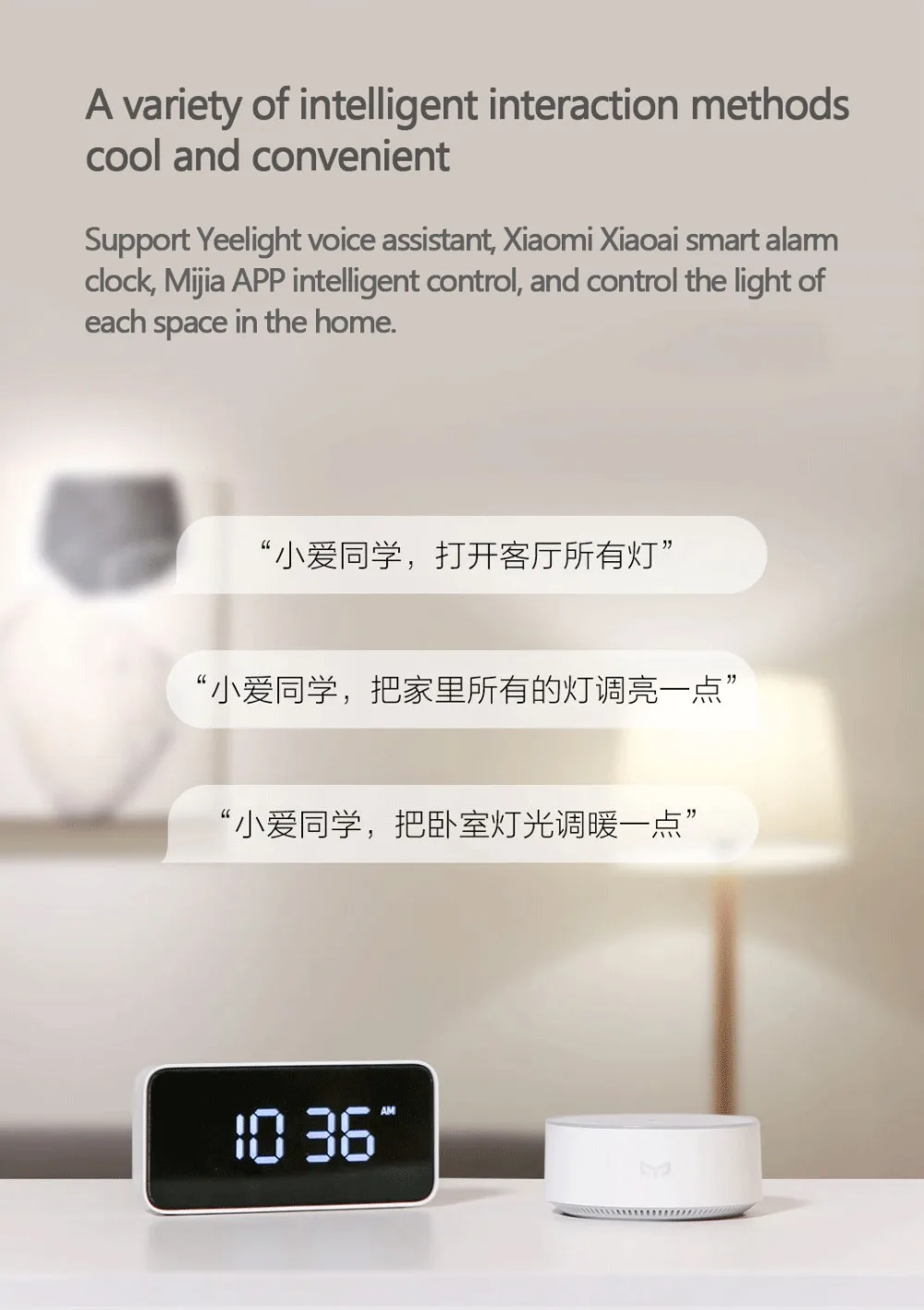 Интеллектуальный светильник Xiao mi jia Yeelight, умный прожектор, умная лампа E14, работает с шлюзом Yeelight для mi Home App