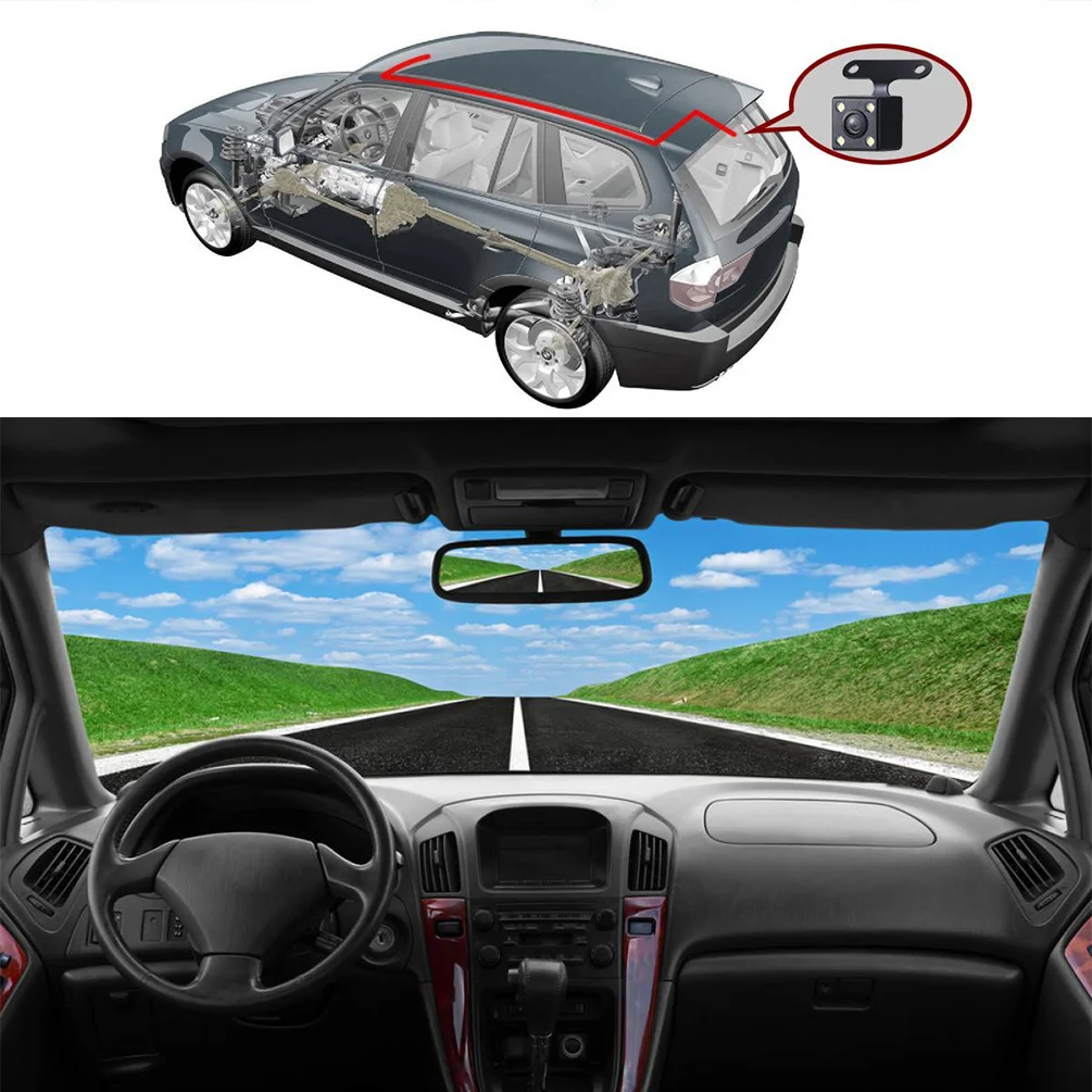 CARGOOL 1080 P Автомобильный видеорегистратор Full HD Dash Cam Передняя Задняя приборная
