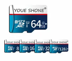 Новый сертифицированный карты памяти 8 GB 16 GB 32 GB Подлинная Ёмкость Micro SD Card 64 GB 128 GB Class10 карты флэш-памяти для Планшеты