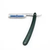 Straight Razor Folding shaving razor Gold dollar Model 100 Stainless Steel blade sharp Green handle with gift box 10PCS/LOT NEW 3