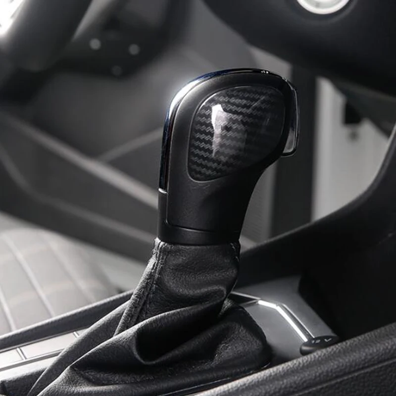 

Gear Shift Knob Lever Handle Head cover trim For Sharan Variant CC Tharu T-ROC Passat Sagitar R B7 B8 R20 MK6
