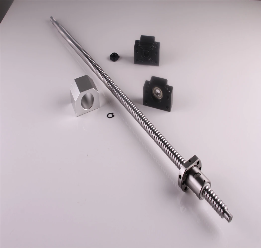 

Ball Screw SFU1605 850mm Ballscrew with Ballnut + 1 set BK12/BF12 End Support + Nut Housing DSG16H CNC