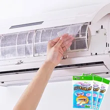 Практичный фильтр кондиционера Пылезащитная бумага 2 листа ПЭТ домашний офис PM 2,5 отель