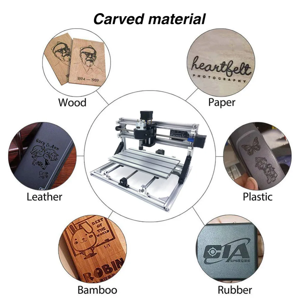 CNC 3018 мини лазерная гравировальная машина DIY гравировальный инструмент