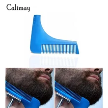 1 шт. лица мужчин Бритье формирование укладки душ салон борода бритья уход гребень Brush Tool