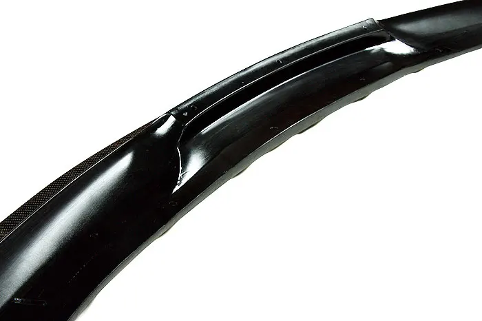 H style REAL CARBON FIBER FRONT SPOILER SPLITTER FOR BMW F30 3-SERIES SEDAN 320i 328i ..  2012UP